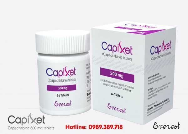 Giá thuốc Capixet 500mg