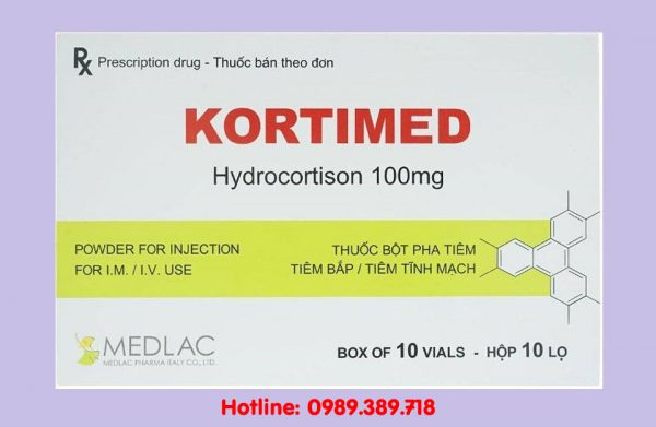 Giá thuốc Kortimed 100mg