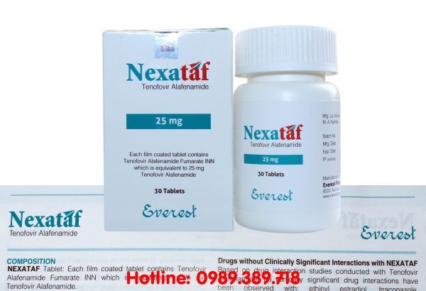Giá thuốc Nexataf 25mg