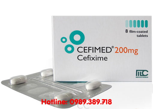 Giá thuốc Cefimed 200mg