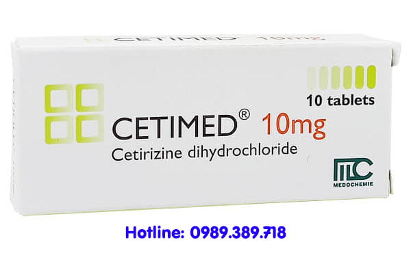 Giá thuốc Cetimed 10mg