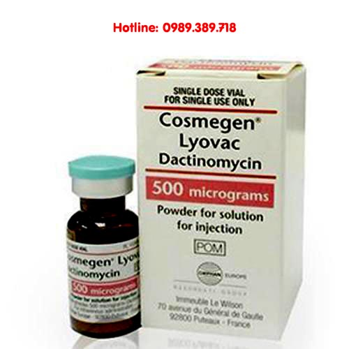 Giá thuốc Cosmegen Lyovac
