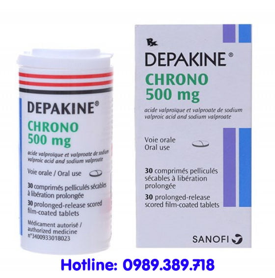 Giá thuốc Depakine Chrono 500mg