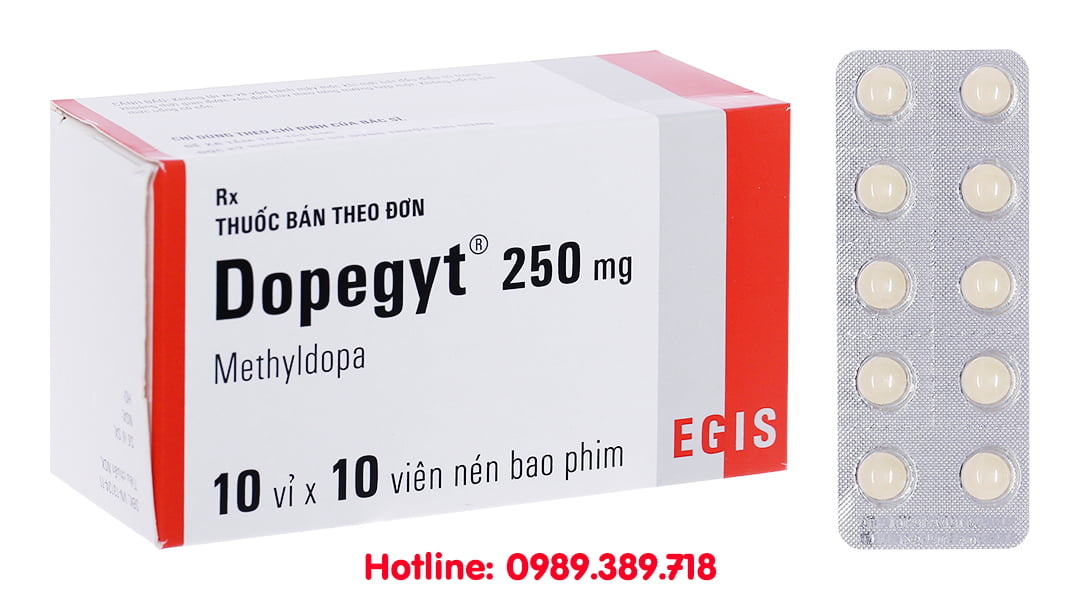 Giá thuốc Dopegyt 250mg