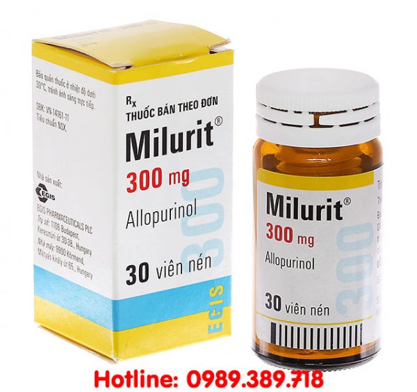 Giá thuốc Milurit 300mg