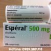 Thuốc Esperal 500mg giá bao nhiêu?