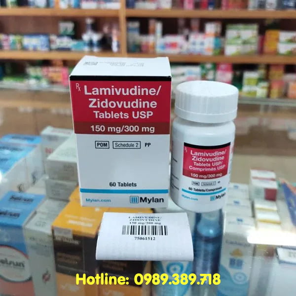 Giá thuốc Lamivudine Zidovudine 150mg/300mg