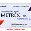 Giá thuốc Metrex Tab 2.5mg