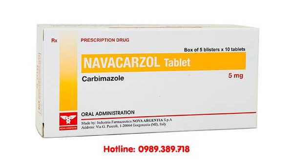 Giá thuốc Thyrozol 5mg