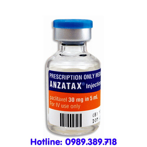 Giá thuốc Anzatax 100mg/16.7ml