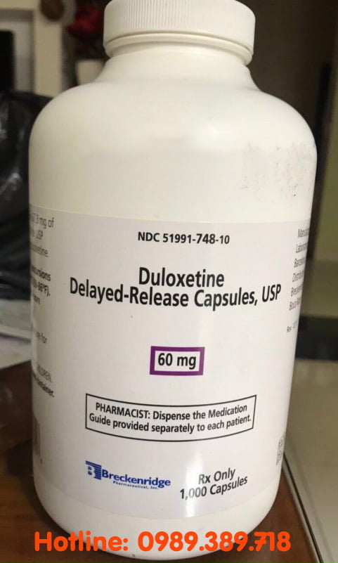 Giá thuốc Dluoxetine 60mg