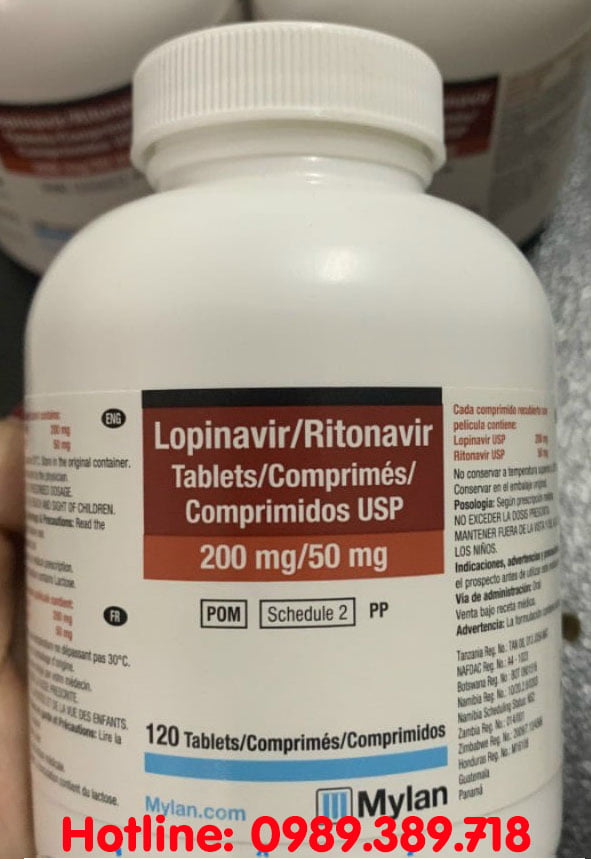 Giá thuốc Lopinavir Ritonavir 200mg 50mg