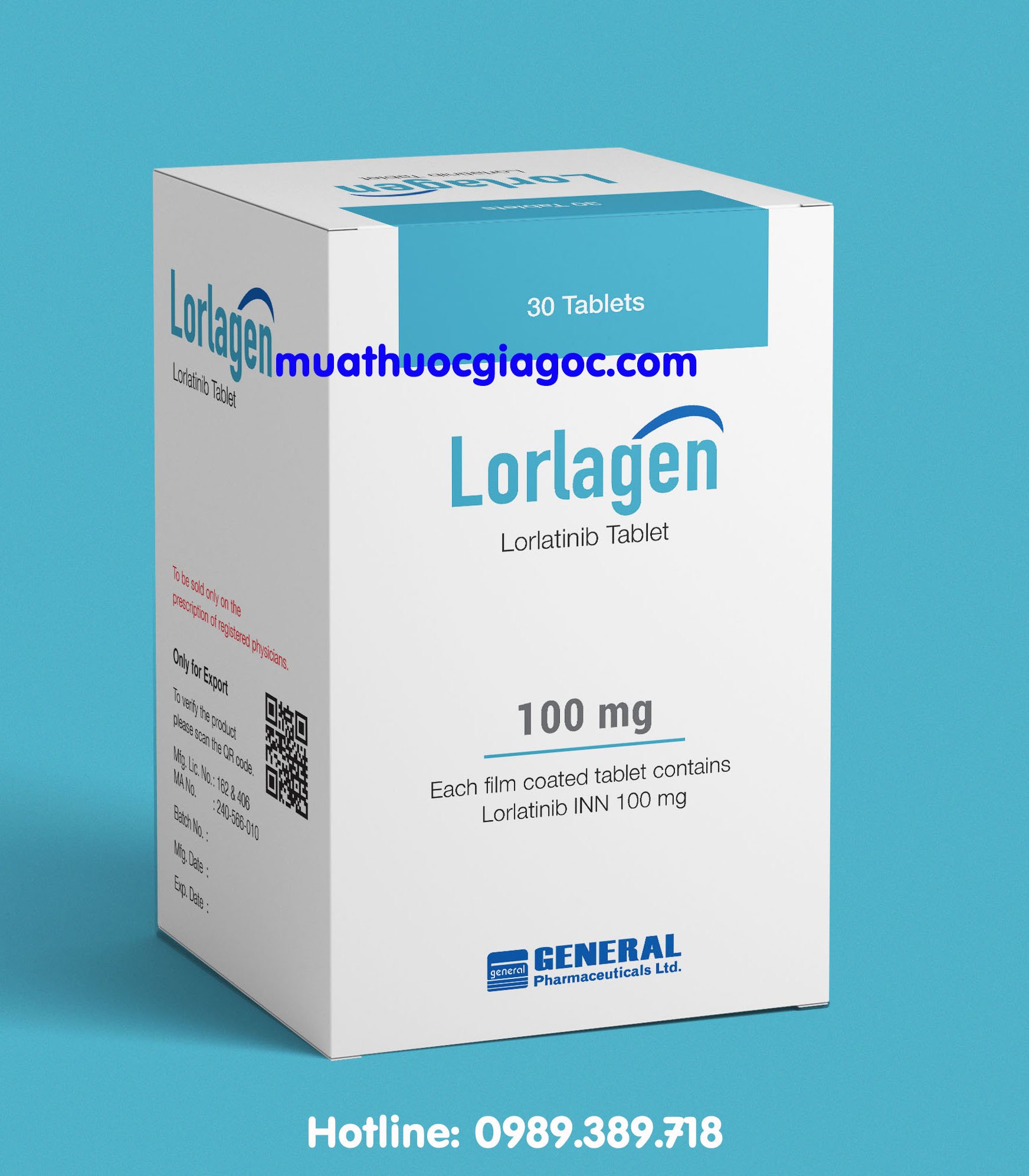 Giá thuốc Lorlagen 100mg