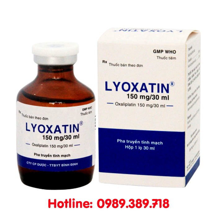 Giá thuốc Lyoxatin 150mg/30ml