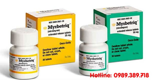 Giá thuốc Myrbetriq 50mg