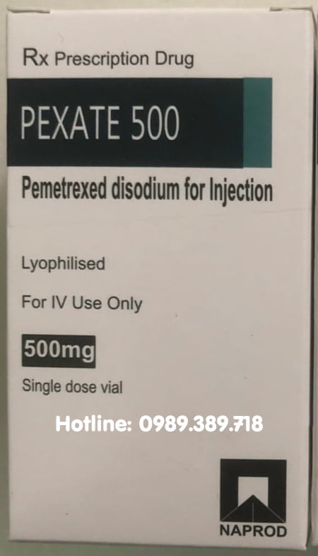 Giá thuốc Pexate 500mg