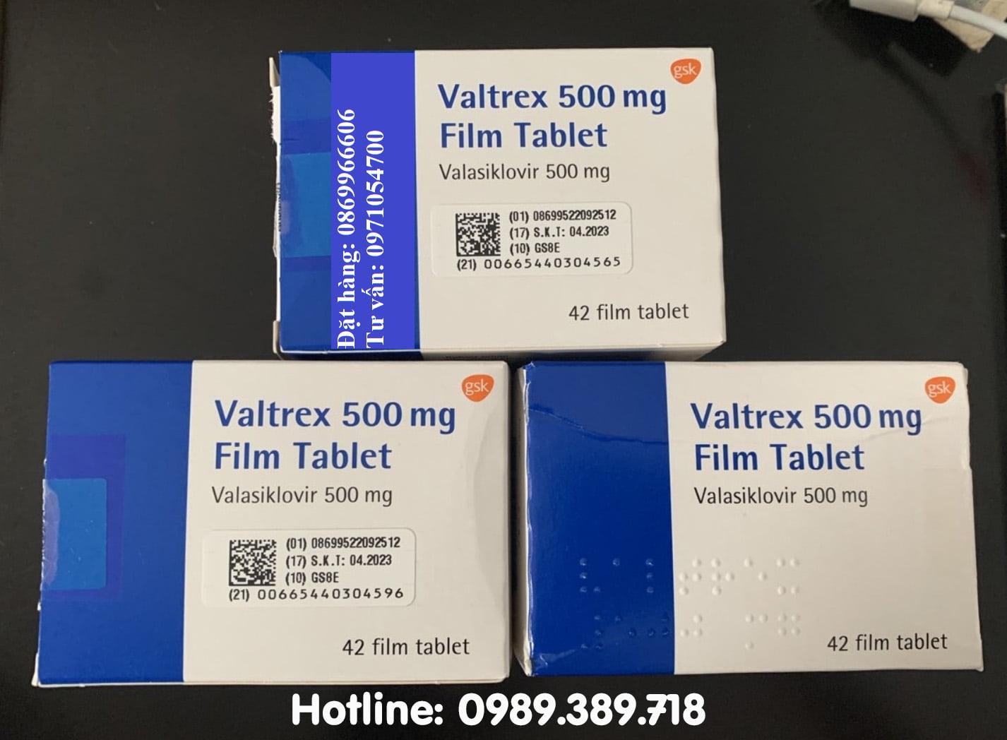 Giá thuốc Valtrex 500mg