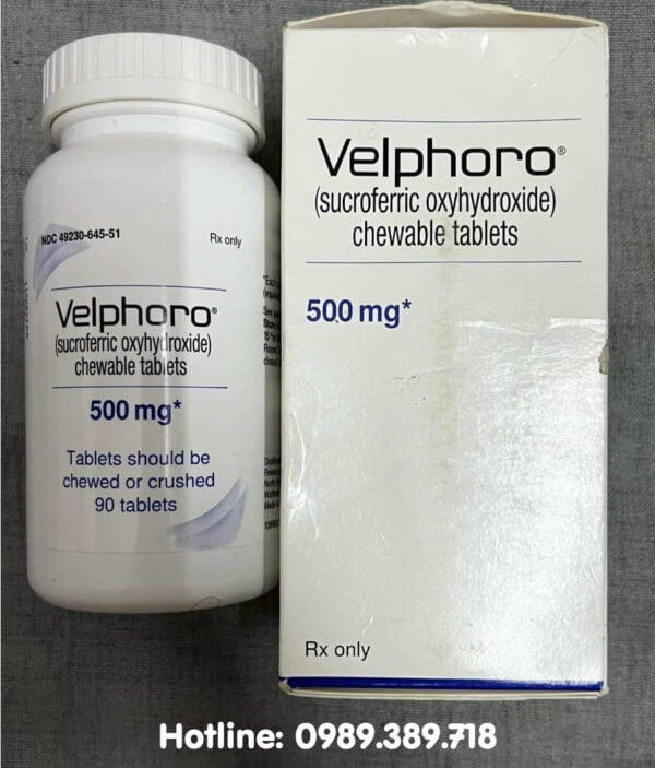 Giá thuốc Velphoro 500mg