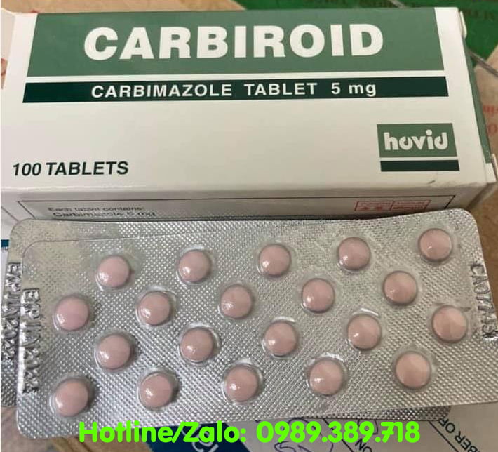 Giá thuốc Carbiroid 5mg
