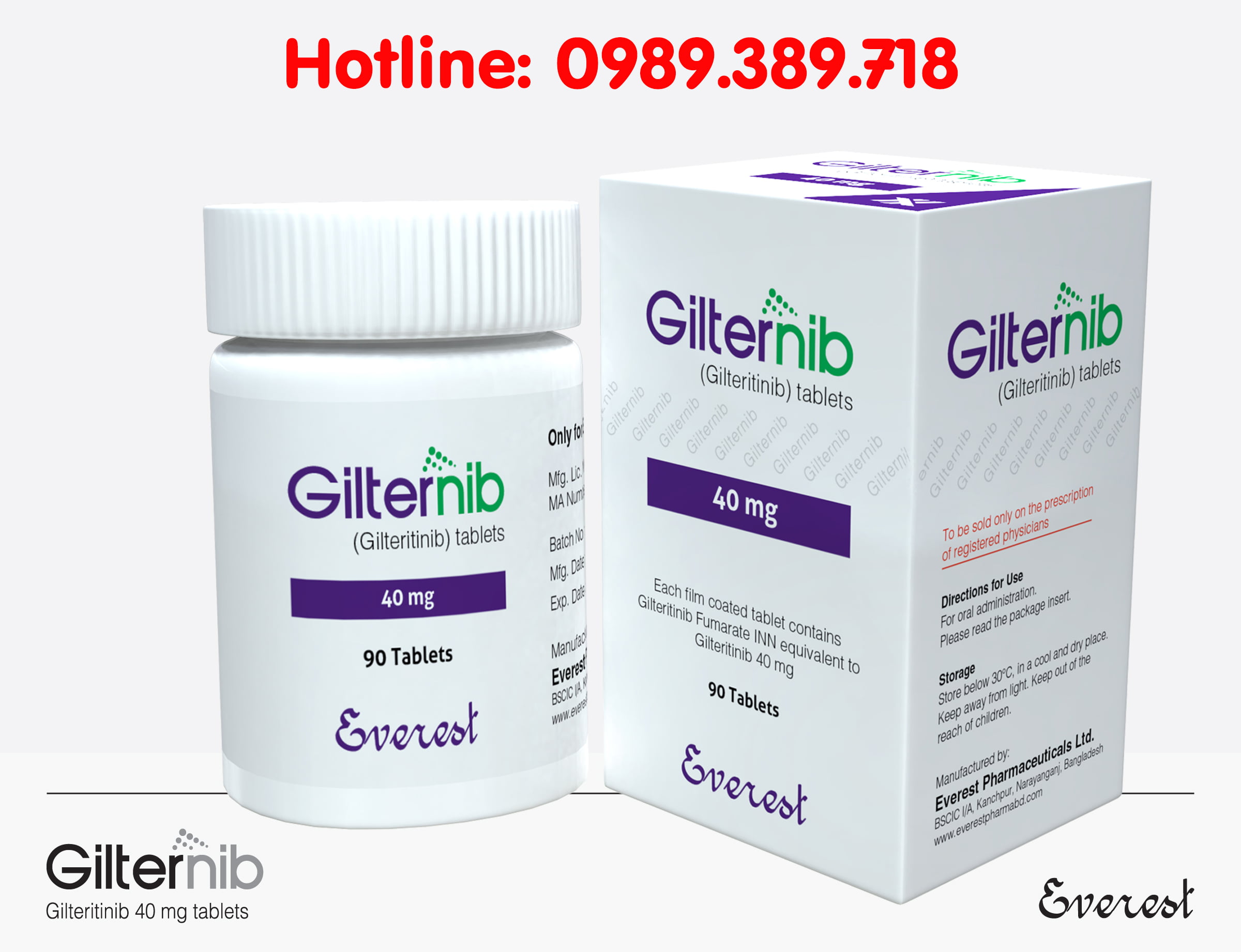 Giá thuốc Gilternib 40mg