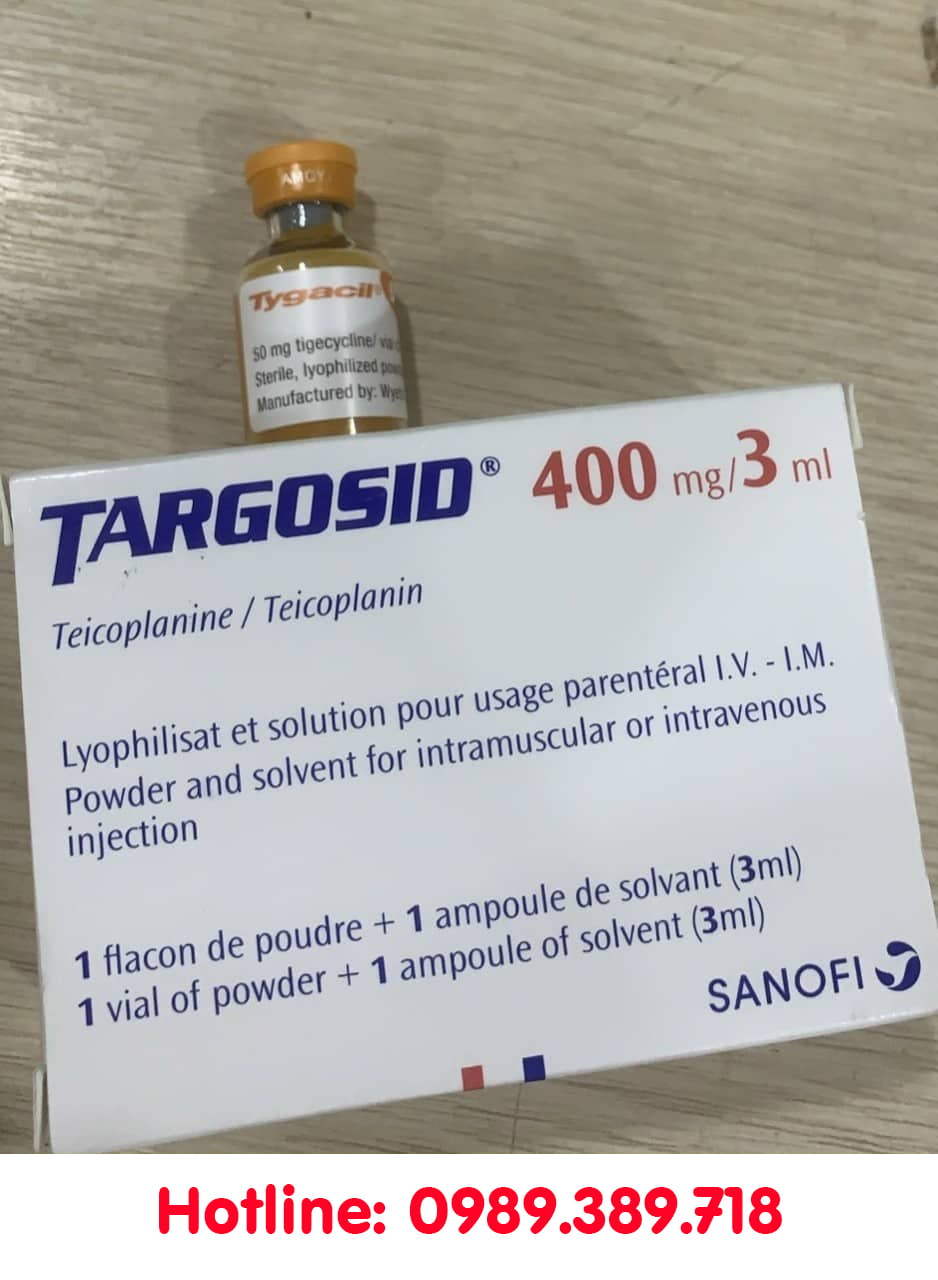 Giá thuốc Targosid 400mg/3ml