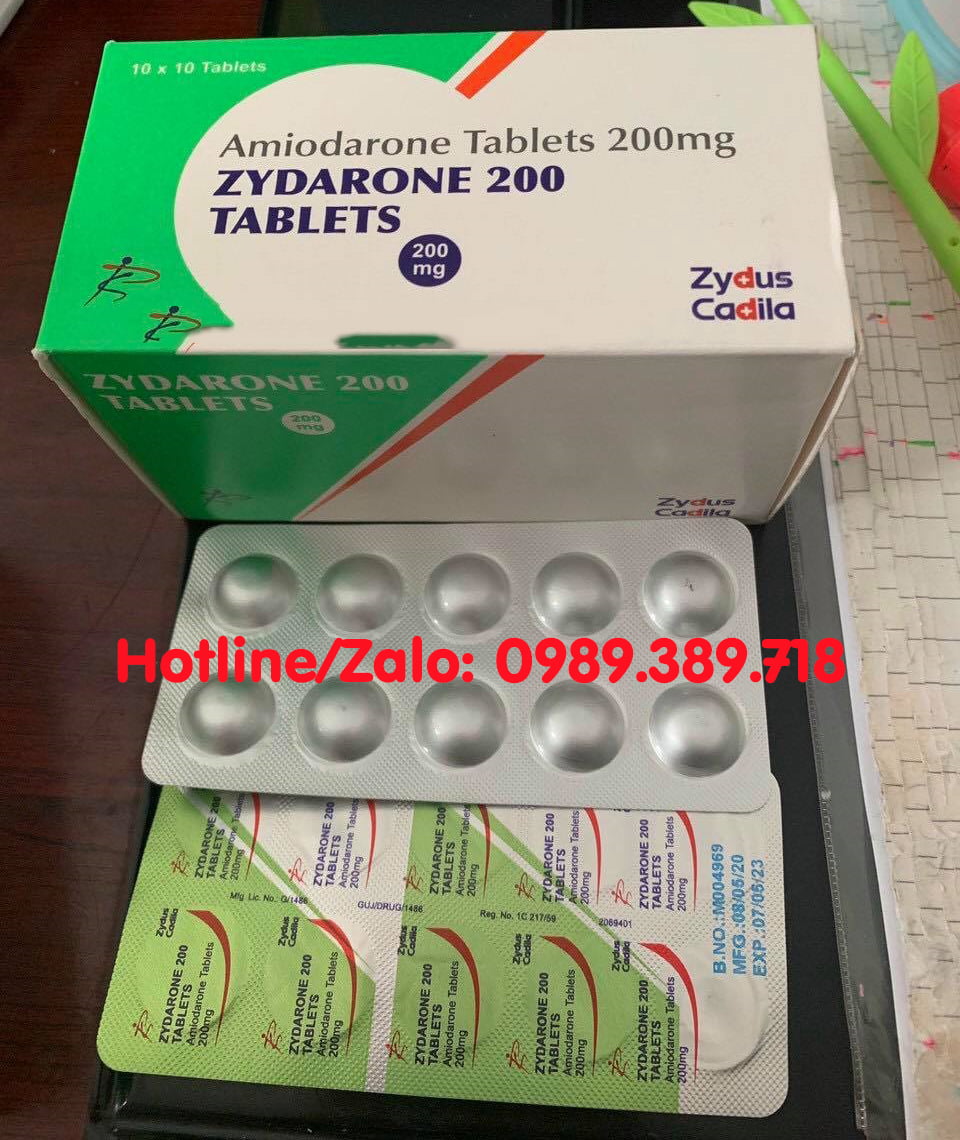 Giá thuốc Zydarone 200mg
