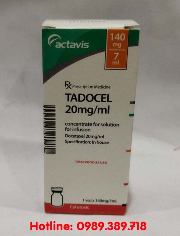 Giá thuốc Tadocel 20mg/ml