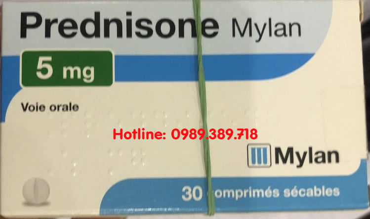 Giá thuốc Prednisone Mylan 5mg