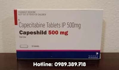 Giá thuốc Capeshild 500mg