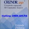 Giá thuốc Crizndr 250mg