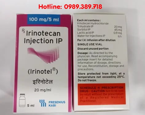 Giá thuốc Irinotel 100mg