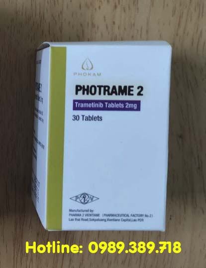 Giá thuốc Photrame 2 Trametinib 2mg