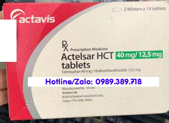 Giá thuốc Actelsar HCT