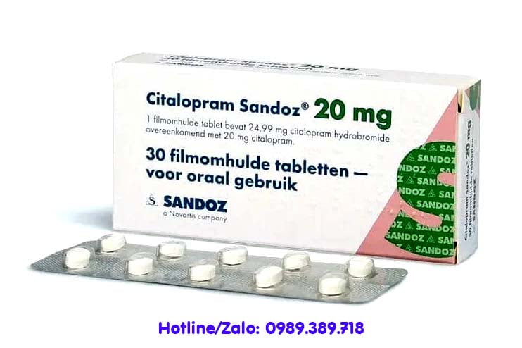 Giá thuốc Citalopram Sandoz 20mg