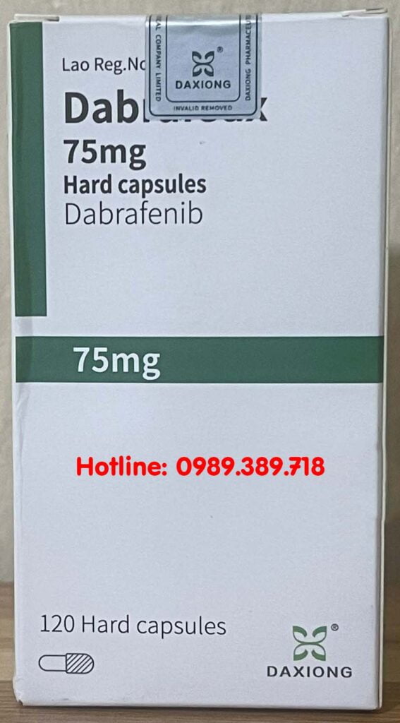 Giá thuốc Dabrafedx 75mg