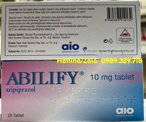 Giá thuốc Abilify 10mg
