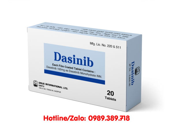 Giá thuốc Dasinib 100mg