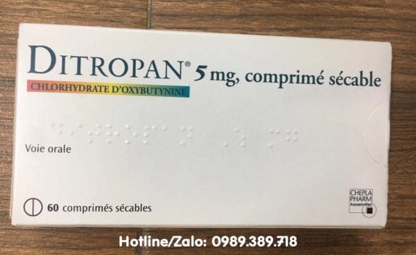 Giá thuốc Ditropan 5mg