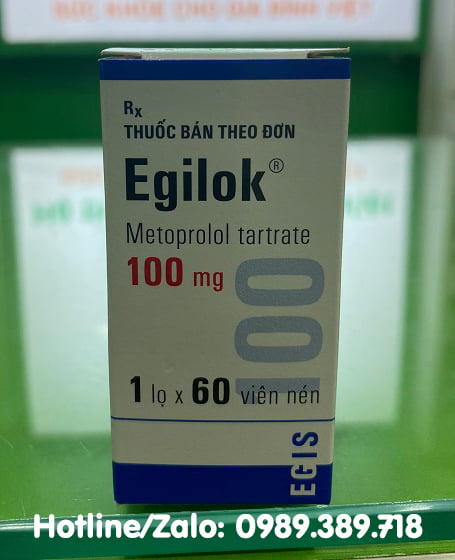 Giá thuốc Egilok 100mg