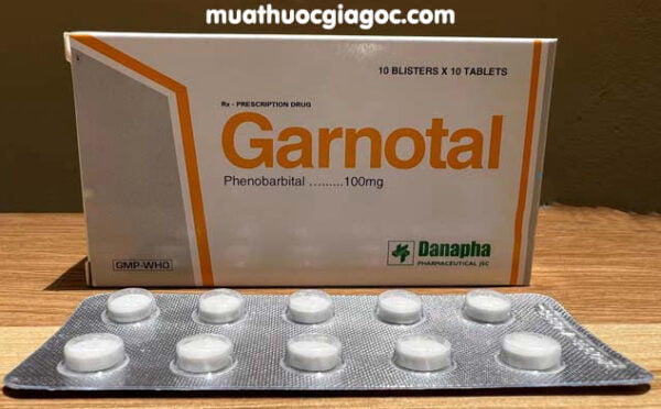 Giá thuốc Garnotal 100mg