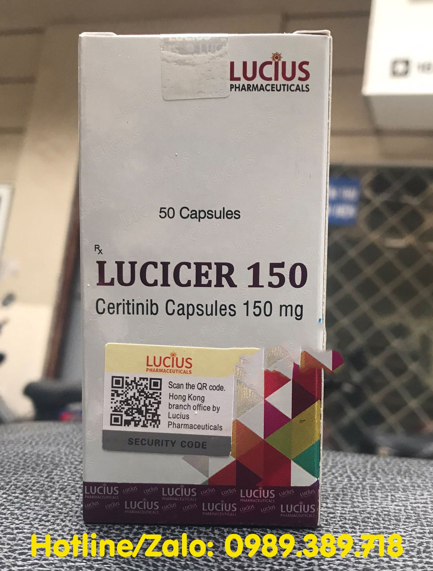 Giá thuốc Lucicer 150mg