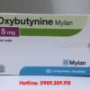 Giá thuốc Oxybutynine Mylan 5mg