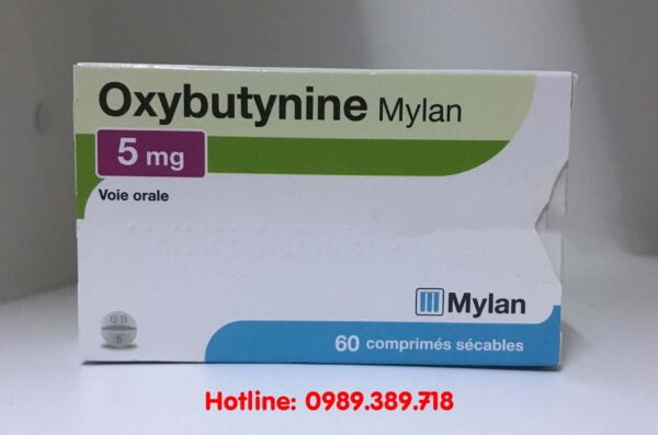Giá thuốc Oxybutynine Mylan 5mg