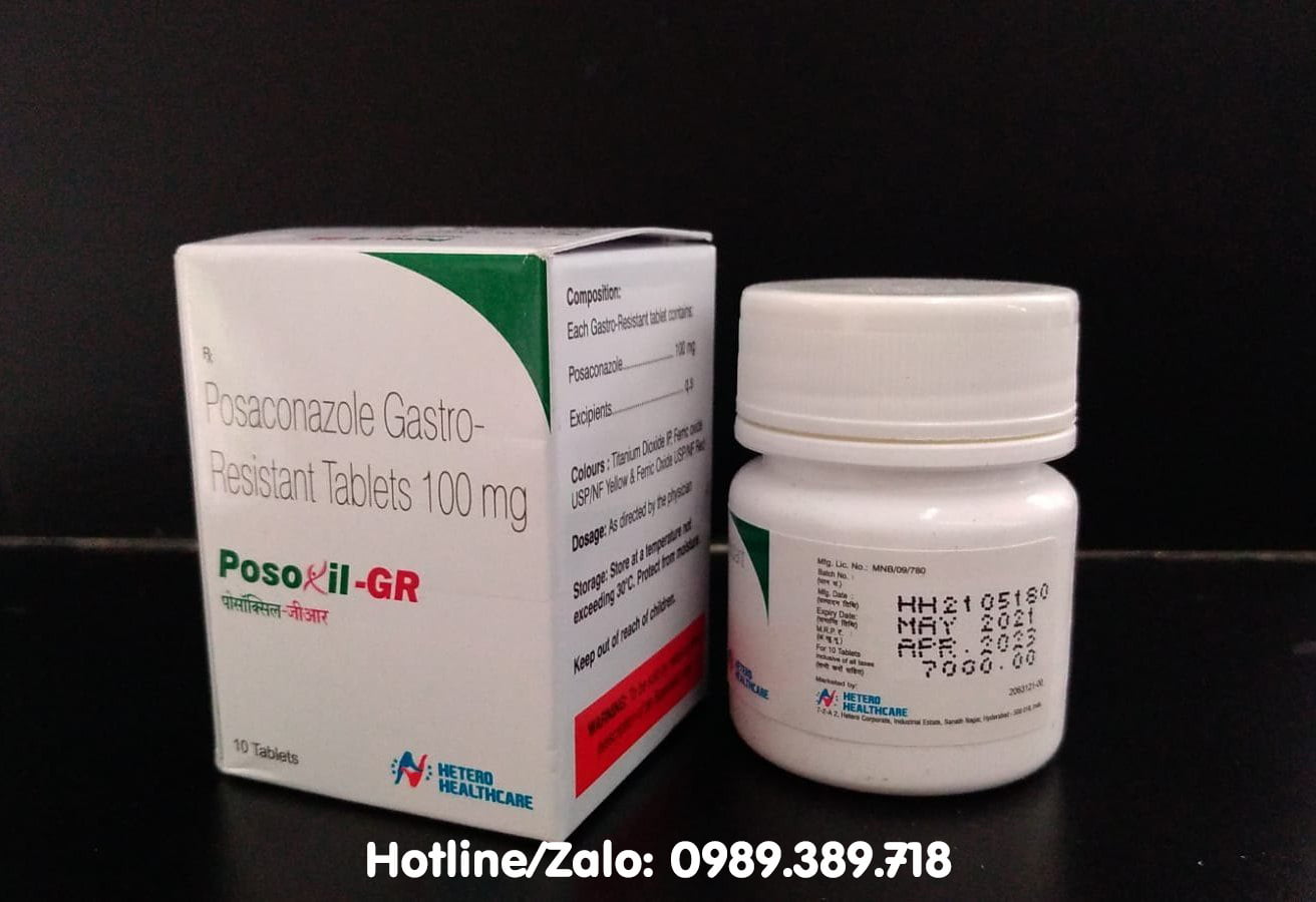 Giá thuốc Posoxil-GR 100mg