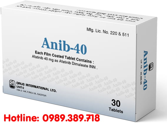 Giá thuốc Anib 40mg
