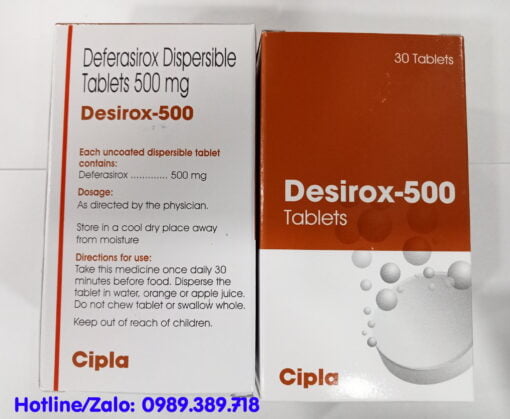 Giá thuốc Desirox 500mg