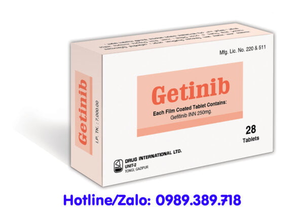 Giá thuốc Getinib 250mg