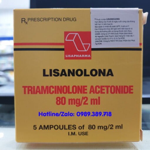Giá thuốc Lisanolona 80mg2ml