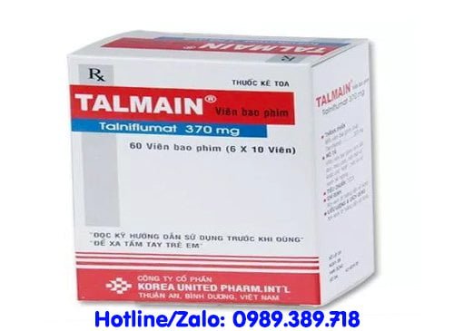 Giá thuốc Talmain 370mg