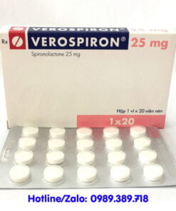 Giá thuốc Verospiron 25mg